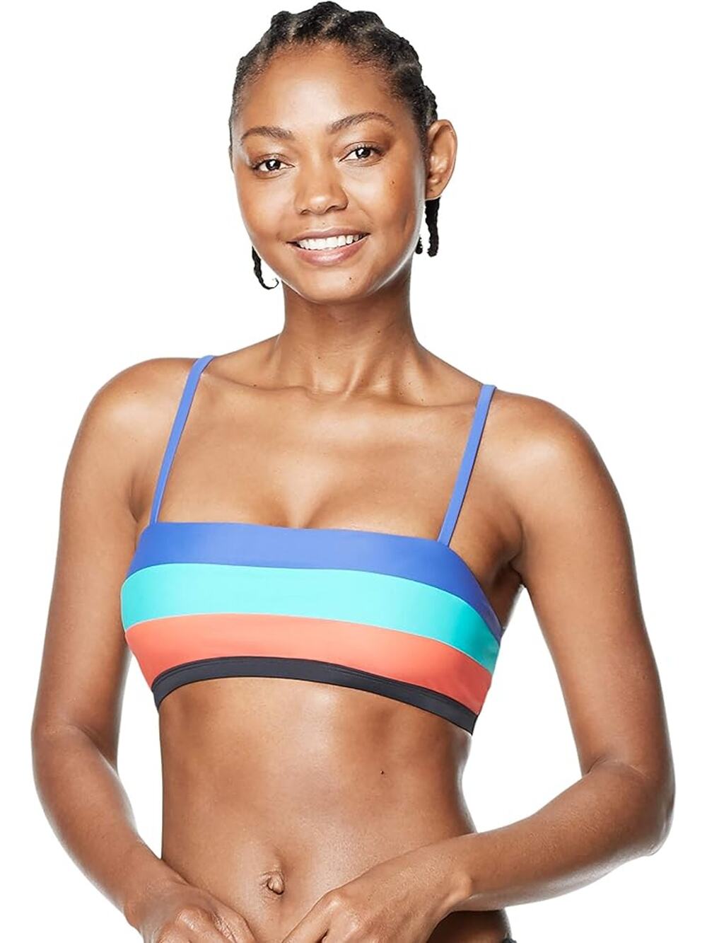 NWT Speedo Women's Adjustable Swimsuit Bikini Top MEDIUM